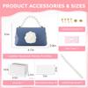 Litvana Leather Surprise Box with Mini Rose, 2-Pack, Money Gift Pull-Out Box, Blue view 3