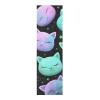 WDdZzyy Cute Chibi 3D Cat Face Skateboard Grip Tape, Non-Slip Roller Grip Tape, 83 x 22.9 cm view 2