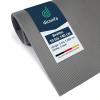diconfa Gray Fine-Ribbed Rubber Mat, 3 mm Thick, 0.7 m x 7 m view 1