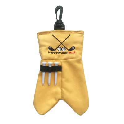 Golf Ball Bag, Soft Fiber Velvet Material | 19 cm, Portable, 28 g