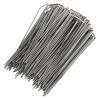 Naroote U-Shaped Galvanized Steel Garden Staples, 3 mm Thick view 4