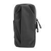 RhineCart Basics Running Phone Arm Bag, Breathable, Wear-Resistant, Waterproof, Adjustable PU Shoulder Straps, Black view 2