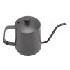 CHHELIHL Long Narrow Coffee Kettle, Black Stainless Steel, 350 ml view 4