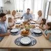 5-Piece Waterproof, Oil-Resistant Heat-Resistant Placemat Set view 3