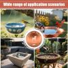 10 cm Copper Disc for Bird Baths, Universal Reinforced Design view 4