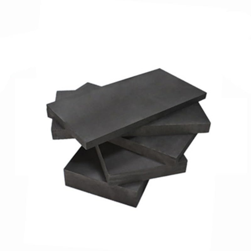 1PC Black Graphite Plate Mold for 3D-Printed Crucibles - DIY Carbon-Graphite Tool (100 × 100 × 30 mm)