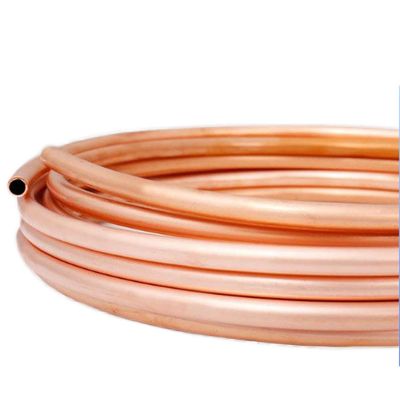 JNMING Copper Wire Magnetic Coil, 99.9% T2 Soft Copper Tube, 5 m x 6 mm x 1.5 mm