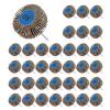 35-Piece 80-Grit Flap Wheel Set for Dremel Rotary Tools view 1