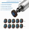 35-Piece 80-Grit Flap Wheel Set for Dremel Rotary Tools view 4