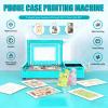 ALSUP 3D Sublimation Heat Press for Custom Phone Cases, 2 Molds + 20 Cases, 180°C Fast Heating, Universal, B-0PCS view 2