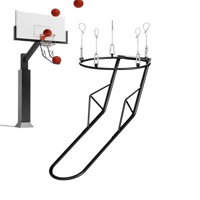 Basketball Hoop Return Attachment, Metal Training Accessory