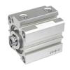 Double-Acting Aluminum Pneumatic Cylinder, Compact Slim Design, 5–100 mm Stroke, 20–50 mm Bore view 1