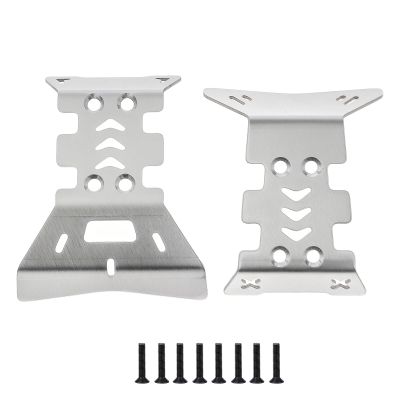 Stainless Steel Chassis Protection Guard Plate for ARRMA 1/16 Quake, Gorgon, and Grom RC Cars