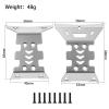 Stainless Steel Chassis Protection Guard Plate for ARRMA 1/16 Quake, Gorgon, and Grom RC Cars view 2