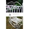 Outdoor Wrought Iron Double Rocking Chair, No Assembly Required view 3