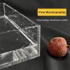 Transparent Acrylic Display Case for Flat Toys, Clear Water Tank, Photo Prop and Storage Box, Multiple, 20 x 15 x 15 cm view 4