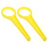 PP Bucket Lid Opening Tool for Plastic Buckets, Yellow view 1