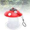 Metal Mushroom Bird Feeder with Solar Light view 4