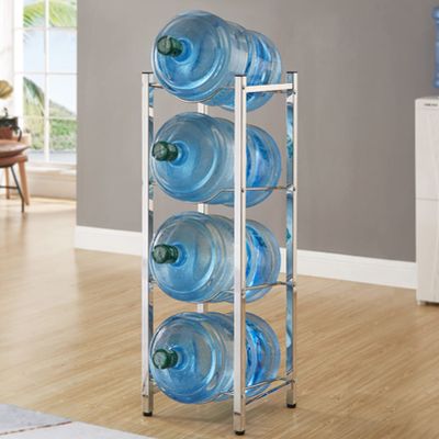 5-Gallon Water Bottle Holder, Sturdy Stainless Steel Rack