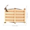 Healvian Wooden Clamp for Teaching Materials, Portable 30 x 40 cm Herbarium Plant Sample Holder with Absorbent Paper view 2