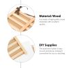 Healvian Wooden Clamp for Teaching Materials, Portable 30 x 40 cm Herbarium Plant Sample Holder with Absorbent Paper view 4