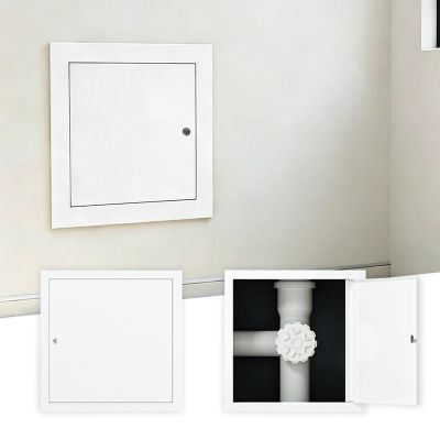 ROFBIHG Lockable Metal Access Panel, 6 x 24 in (15.2 x 61 cm)
