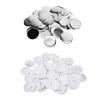 Naroote 100-Piece Rust-Resistant Badge Backing Set, 75 mm view 3