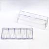 Abaodam Acrylic Poker Chip Holder, Transparent Box and Small Parts view 3