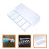 Abaodam Acrylic Poker Chip Holder, Transparent Box and Small Parts view 4