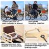 Adult Tricycle with Dual Brakes, Passenger Seat and Cargo Storage view 3