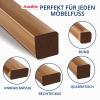 Ansible Self-Adhesive Felt Pads, Furniture Glides, 60-Pack, 25 x 25 mm view 3