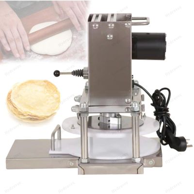 Electric Dough Press for Pizza and Tortilla Making, Commercial-Grade Tool for Efficient Dough Rolling and Pastry Preparation