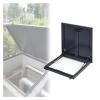 Roof Access Hatch with Hydraulic Support, Insulated and Weatherproof, 70 x 95 cm view 1