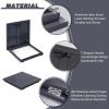 Roof Access Hatch with Hydraulic Support, Insulated and Weatherproof, 70 x 95 cm view 2