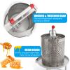 Manual Honey Press with Filter Bags, 2-in-1 Press for Beekeeping and Commercial Use view 3