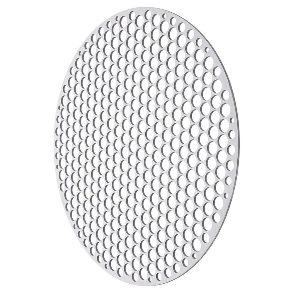 HOLIDYOYO Round Stainless Steel Grill Net for Grilling, Easy to Clean