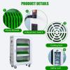 Secure Charging Cabinet with Indicator Light and Cables for Laptops and Tablets, 20-Slot Storage Solution for Students and Staff view 2