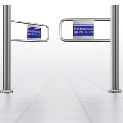 One-Way Swing Gate for Access Control in Stores and Libraries