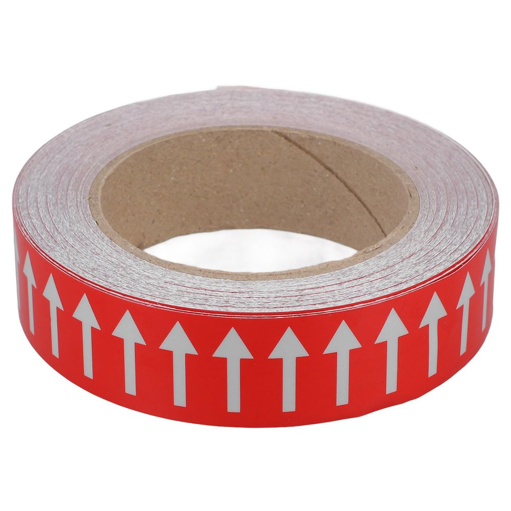 Self-Adhesive Arrow Stickers for Pipes with Reflective Indicators