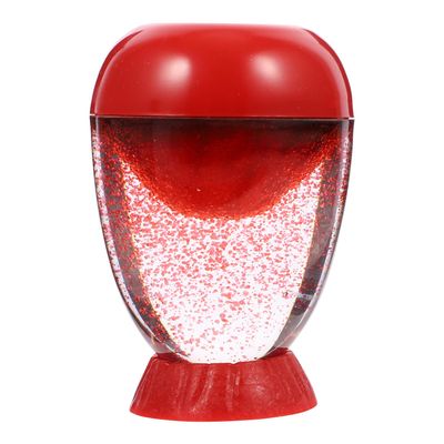 DECORNIJIA Volcano Hourglass with Durable Resin Base, Creative Volcano Decor and Table Timer