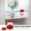DECORNIJIA Volcano Hourglass with Durable Resin Base, Creative Volcano Decor and Table Timer view 3