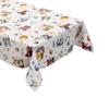 KEVKUS C142351 Easter Oilcloth Tablecloth with Bunny and Egg Design view 2
