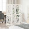 Xhnifbn Weier Paulownia Wood Room Divider 140-145 x 160 cm, 4-Panel Folding Screen view 3