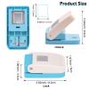 OTCRAFT Rectangular Wavy Paper Punch, 1 x 0.8 in view 3