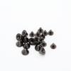 Jojomis Set of 10 Cone Rivets for Crafts and Clothing - Cone-Head Rivets for DIY, Leathercraft and Jewelry Making, Diamond Black view 4