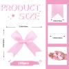 Heoscus 100-Pack 8 cm Polyester Gift Bows for Wine Bottles, Cakes and Décor view 3