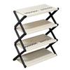 Portable Foldable 4-Tier Shoe Rack and Space-Saving Organizer view 1