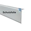 Stainless Steel Angle Profile, 3-Fold Bent, Brushed, 2 m, 100 x 100 mm view 1