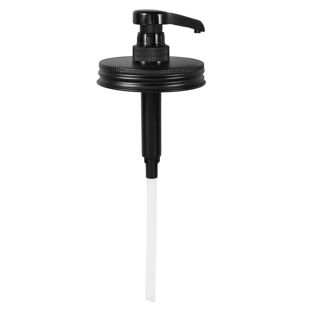 Coffee Syrup Dispenser Pump with Stainless Steel and Plastic Press Design