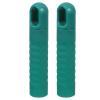 LALADEFIEE Non-Slip Mop Handle End Caps, 2-Pack, Green Plastic view 1